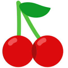 Kirschen Emoji Mozilla