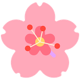 cherry-blossom Emoji mozilla