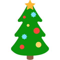 Árvore de Natal Emoji Mozilla