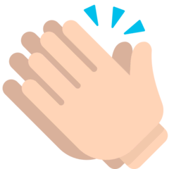 👏 Mãos aplaudindo Emoji nos Mozilla
