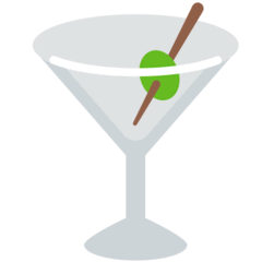 Copo de cocktail Emoji Mozilla