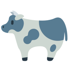 Cow Emoji in Mozilla Browser