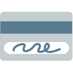 💳 Credit Card Emoji in Mozilla Browser