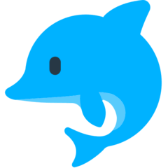 Dolphin Emoji in Mozilla Browser