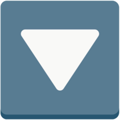 Triângulo a apontar para baixo Emoji Mozilla