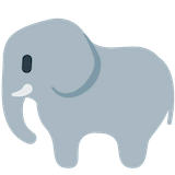elephant Emoji mozilla