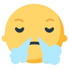 😤 Cara de enfado resoplando Emoji en Mozilla