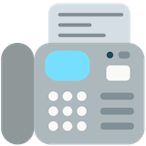 fax-machine Emoji mozilla
