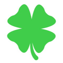 🍀 Four Leaf Clover Emoji in Mozilla Browser