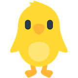 front-facing-baby-chick Emoji mozilla