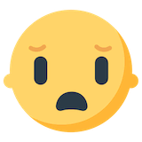 frowning-face-with-open-mouth Emoji mozilla