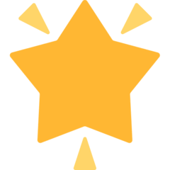 Estrella brillante Emoji Mozilla