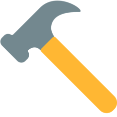 🔨 Hammer Emoji in Mozilla Browser