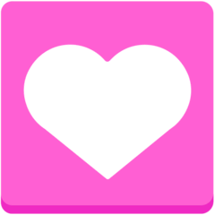 Decoração com coração Emoji Mozilla