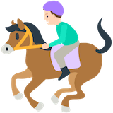 horse-racing Emoji mozilla