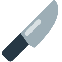Kitchen Knife Emoji in Mozilla Browser