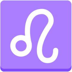 Signo De Leão Emoji Mozilla