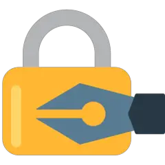 Locked With Pen Emoji in Mozilla Browser