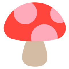Mushroom Emoji in Mozilla Browser
