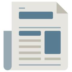 📰 Newspaper Emoji in Mozilla Browser