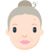 Old Woman Emoji in Mozilla Browser