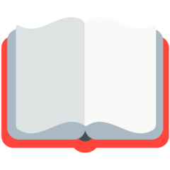 Livro aberto Emoji Mozilla