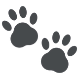 paw-prints Emoji mozilla