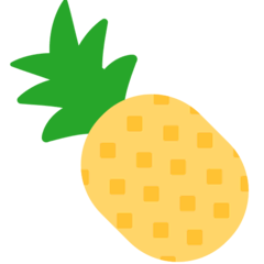 Pineapple Emoji in Mozilla Browser