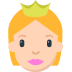Princess Emoji in Mozilla Browser