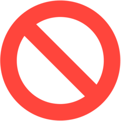 Proibido Emoji Mozilla