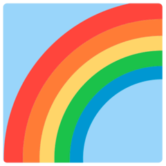 Rainbow Emoji in Mozilla Browser