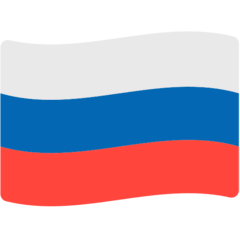 Bandeira da Rússia Emoji Mozilla