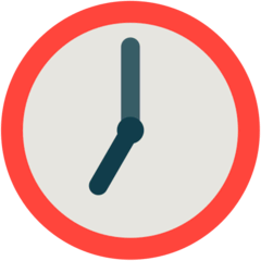 🕖 Seven O’clock Emoji in Mozilla Browser