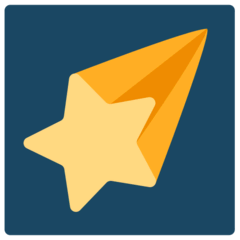 Estrella fugaz Emoji Mozilla