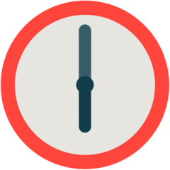 🕕 Six O’clock Emoji in Mozilla Browser