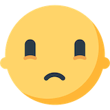 slightly-frowning-face Emoji mozilla