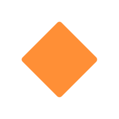 🔸 Small Orange Diamond Emoji in Mozilla Browser