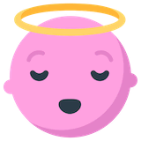 smiling-face-with-halo Emoji mozilla