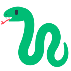 Змея Эмодзи в браузере Mozilla