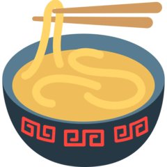 Steaming Bowl Emoji in Mozilla Browser