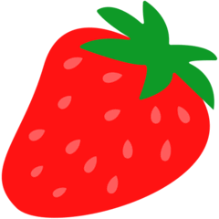 Erdbeere Emoji Mozilla