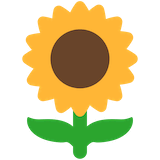 sunflower Emoji mozilla