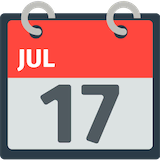 tear-off-calendar Emoji mozilla