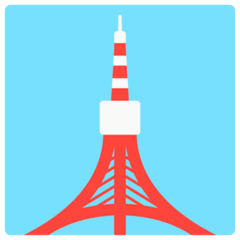 Tokyo Tower Emoji in Mozilla Browser