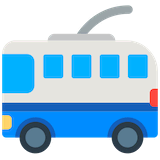 trolleybus Emoji mozilla
