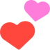 two-hearts Emoji mozilla
