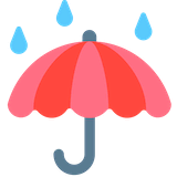 umbrella-with-rain-drops Emoji mozilla
