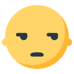 Unamused Face Emoji in Mozilla Browser