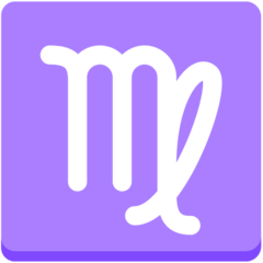 ♍ Virgo Emoji in Mozilla Browser