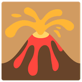 volcano Emoji mozilla
